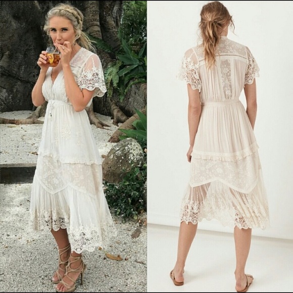 Spell Maggie Dress. Size Medium. - Picture 3 of 7